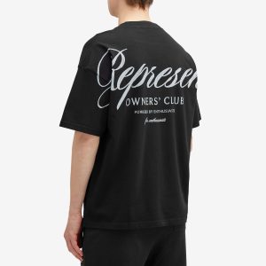 Represent Owners Club Script T-Shirt