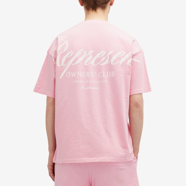 Represent Owners Club Script T-Shirt