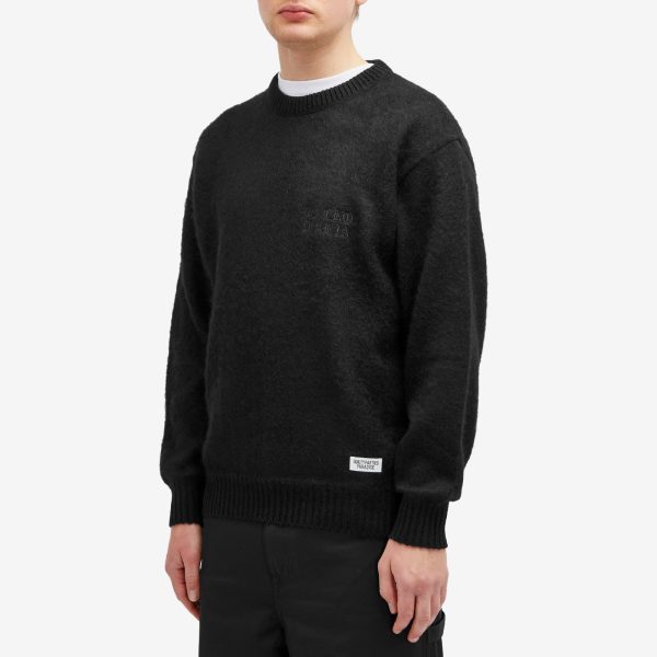 Wacko Maria Logo Mohair Sweater