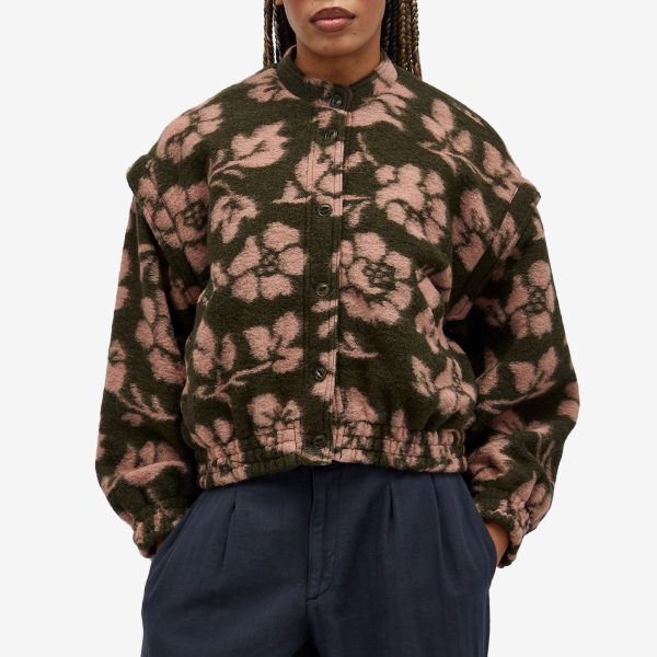 YMC Jordan Floral Fleece Jacket