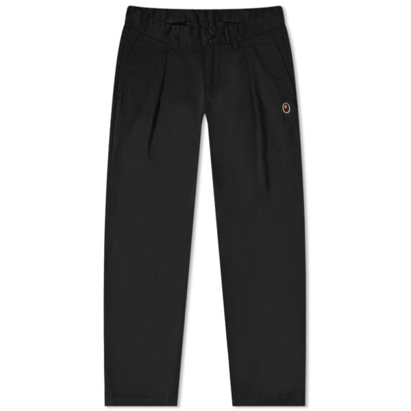 A Bathing Ape One Point Relaxed Fit Chino Pant