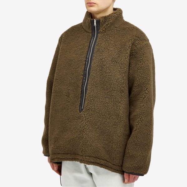 John Elliott Corpus Reversible Half Zip Sweat