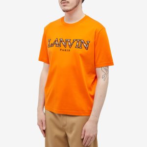 Lanvin Curb Embroidered Tee