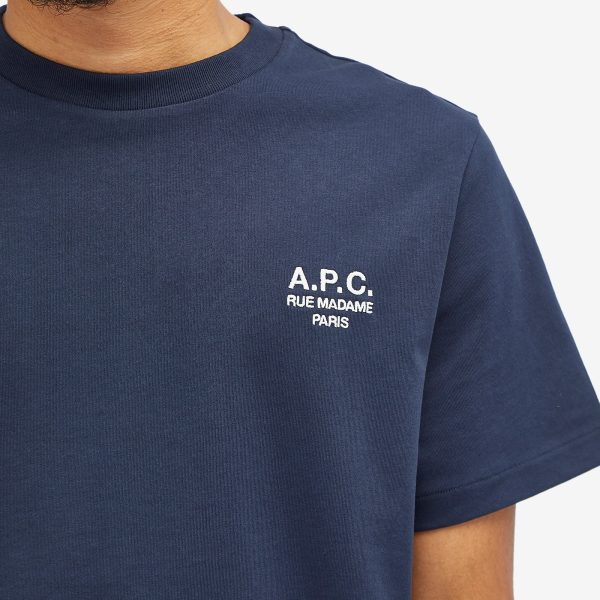 A.P.C. Rue Madame Logo T-Shirt