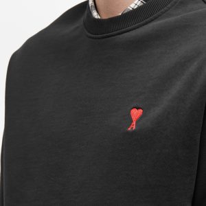 AMI Small A Heart Crew Sweat