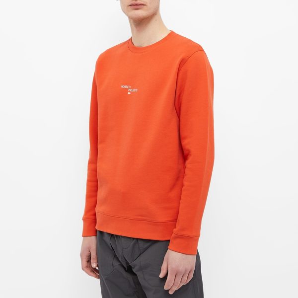 Norse Projects Vagn Nautical Logo Crew Sweat