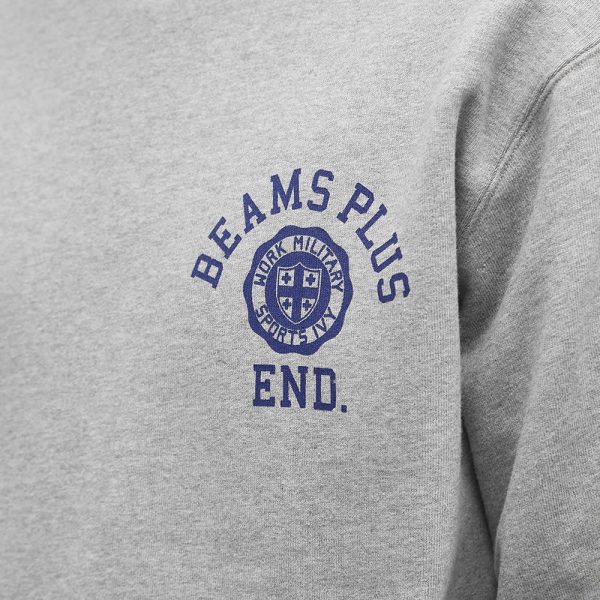 END. x Beams Plus Varsity College Crew Sweat