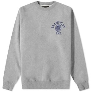 END. x Beams Plus Varsity College Crew Sweat