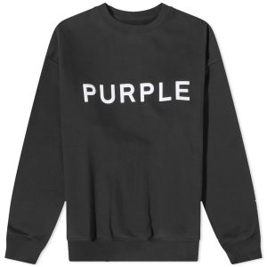 Purple Brand Fleece Crew Sweat