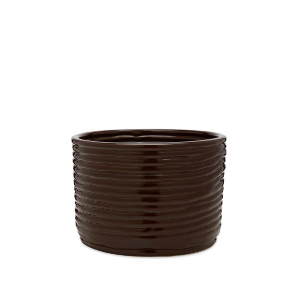 ferm LIVING Corduroy Ceramic Pot