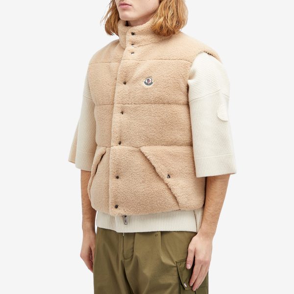 Moncler Colbricon Teddy Fleece Vest