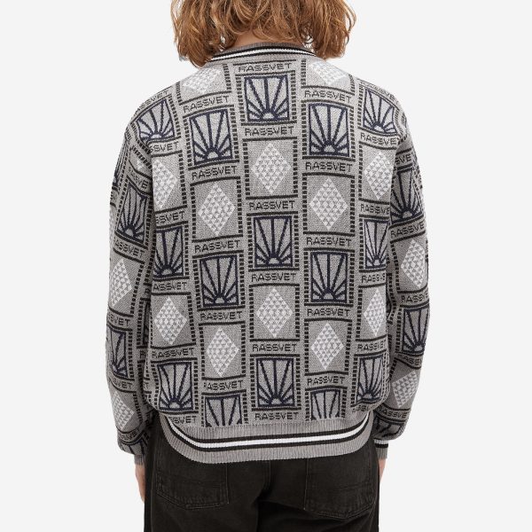 RASSVET Pattern Logo Jacquard Knit