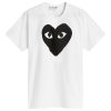 Comme des Garçons Play Heart Logo T-Shirt