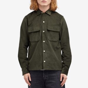 Drake's Camp Collar Corduroy Overshirt