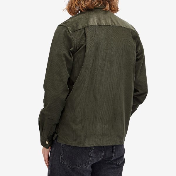 Drake's Camp Collar Corduroy Overshirt