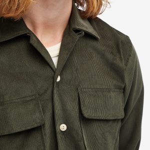 Drake's Camp Collar Corduroy Overshirt