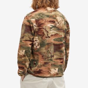 Polo Ralph Lauren Ski Camo Fleece Pullover Jacket