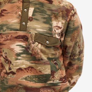 Polo Ralph Lauren Ski Camo Fleece Pullover Jacket