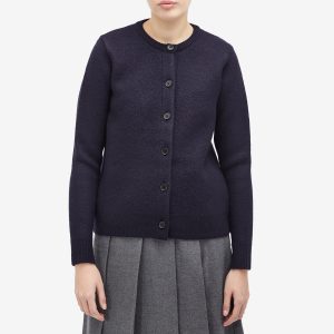 kassl Slim Cardigan Boiled Wool Cardigan