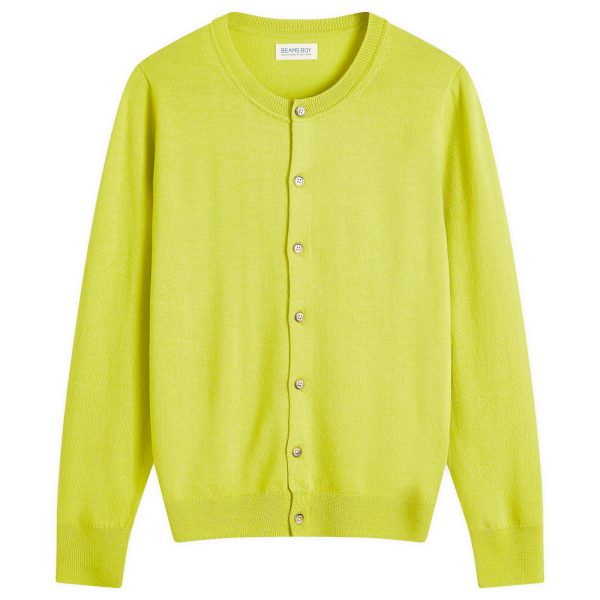 Beams Boy Button Cardigan