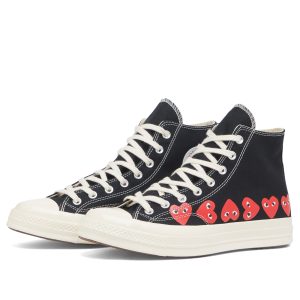 Comme des Garçons Play x Converse Multi Heart High Sneaker