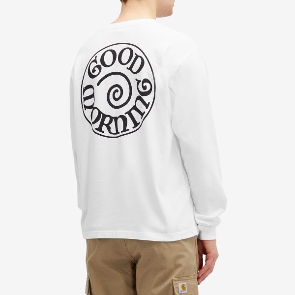 Good Morning Tapes Spiral Logo Long Sleeve T-Shirt