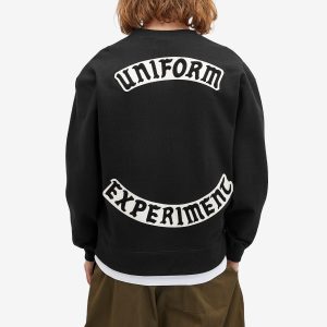 Uniform Experiment Chenille Back Logo Sweatshirt