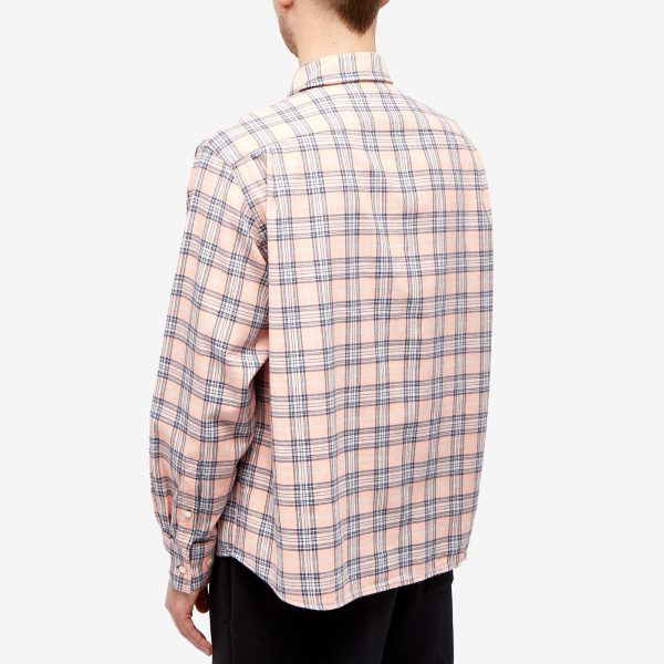 Acne Studios Sarlie Dry Flannel Check Shirt