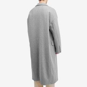 Dolce & Gabbana Catway Single Breasted Oversized Wool Coat