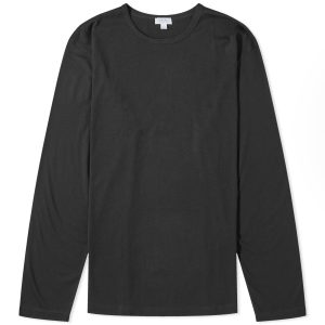 Sunspel Long Sleeve Lounge T-Shirt