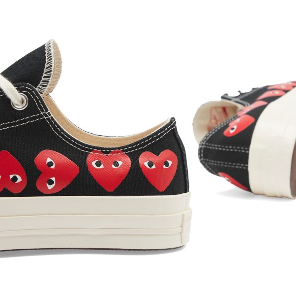 Comme des Garçons Play x Converse Multi Heart Low Sneaker