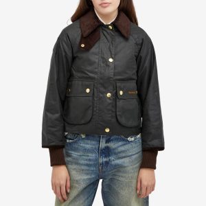 Barbour Cropped Beadnell Wax Jacket