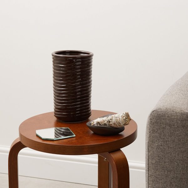 ferm LIVING Corduroy Ceramic Vase