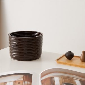 ferm LIVING Corduroy Ceramic Pot