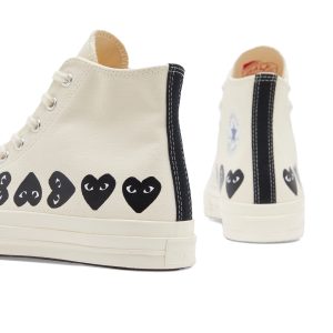 Comme des Garçons Play x Converse Multi Heart High Sneaker