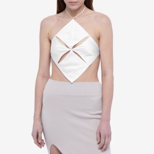 Mother of All Carmen Cut Out Crop Top