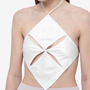 Mother of All Carmen Cut Out Crop Top