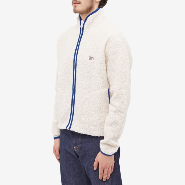 Drake's Boucle Wool Fleece Jacket