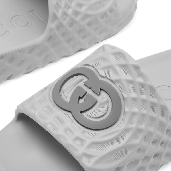 Gucci Interlocking Logo Ripple Sole Slide