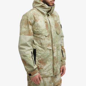 Stone Island Grid Camo Hooded Jacket