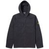 Stone Island Brushed Cotton Canvas Hooded Overshirt