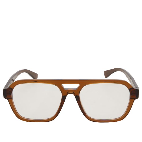 Bottega Veneta Triangle Stud Optical Glasses