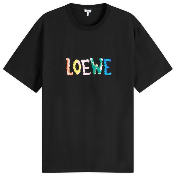 Loewe Embroidered Logo T-Shirt