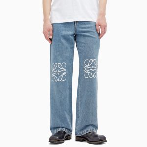 Loewe Anagram Baggy Jeans