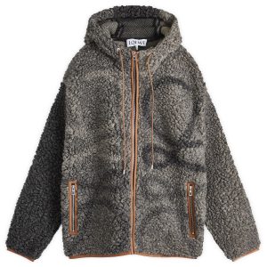 Loewe Jacquard Fleece Hooded Jacket