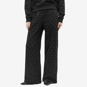 Good American Crystal Wide Leg Sweatpants