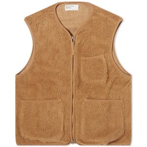 Universal Works Mountain Fleece Zip Gilet