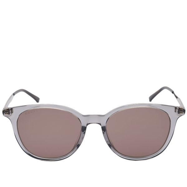 Gucci Round-Frame Acetate And Metal Sunglasses