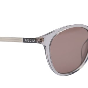 Gucci Round-Frame Acetate And Metal Sunglasses