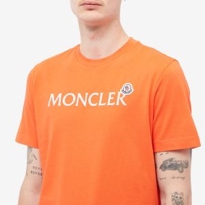 Moncler Text Logo T-Shirt